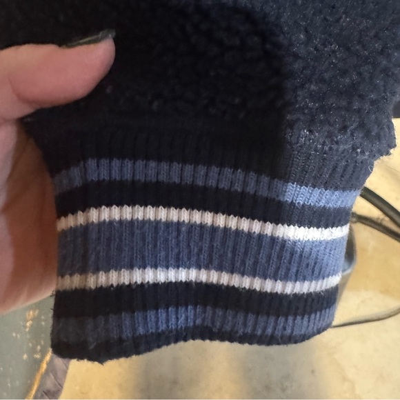 Munsingwear An Original Penguin Navy Zip-Up Jacket Outdoor Hiking Work Warmth - Picture 4 of 7